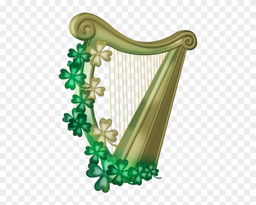 Harp Clipart Tool - Irish Harp Clip Art - Png Download