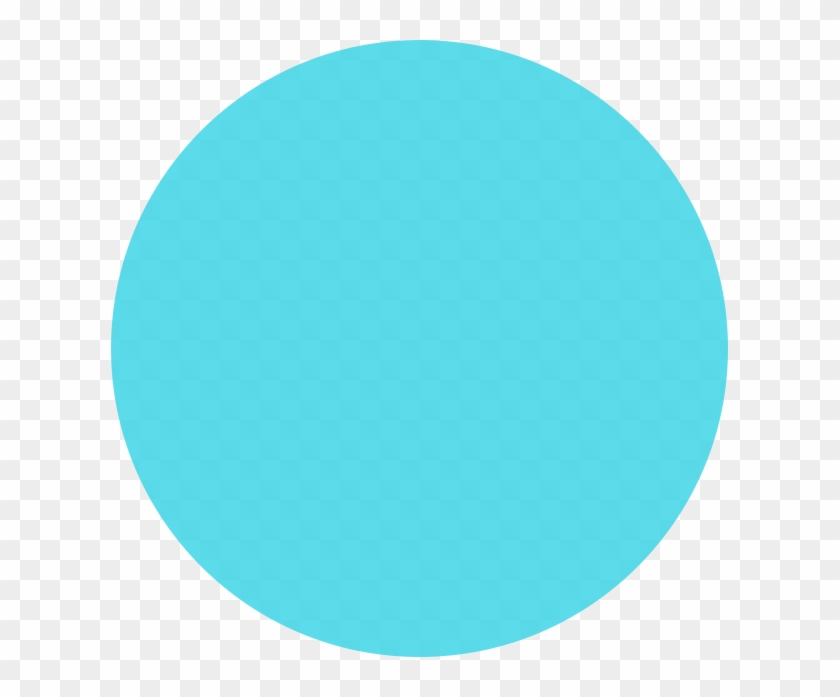 Circle - Light Blue Circle Transparent Clipart #2567207