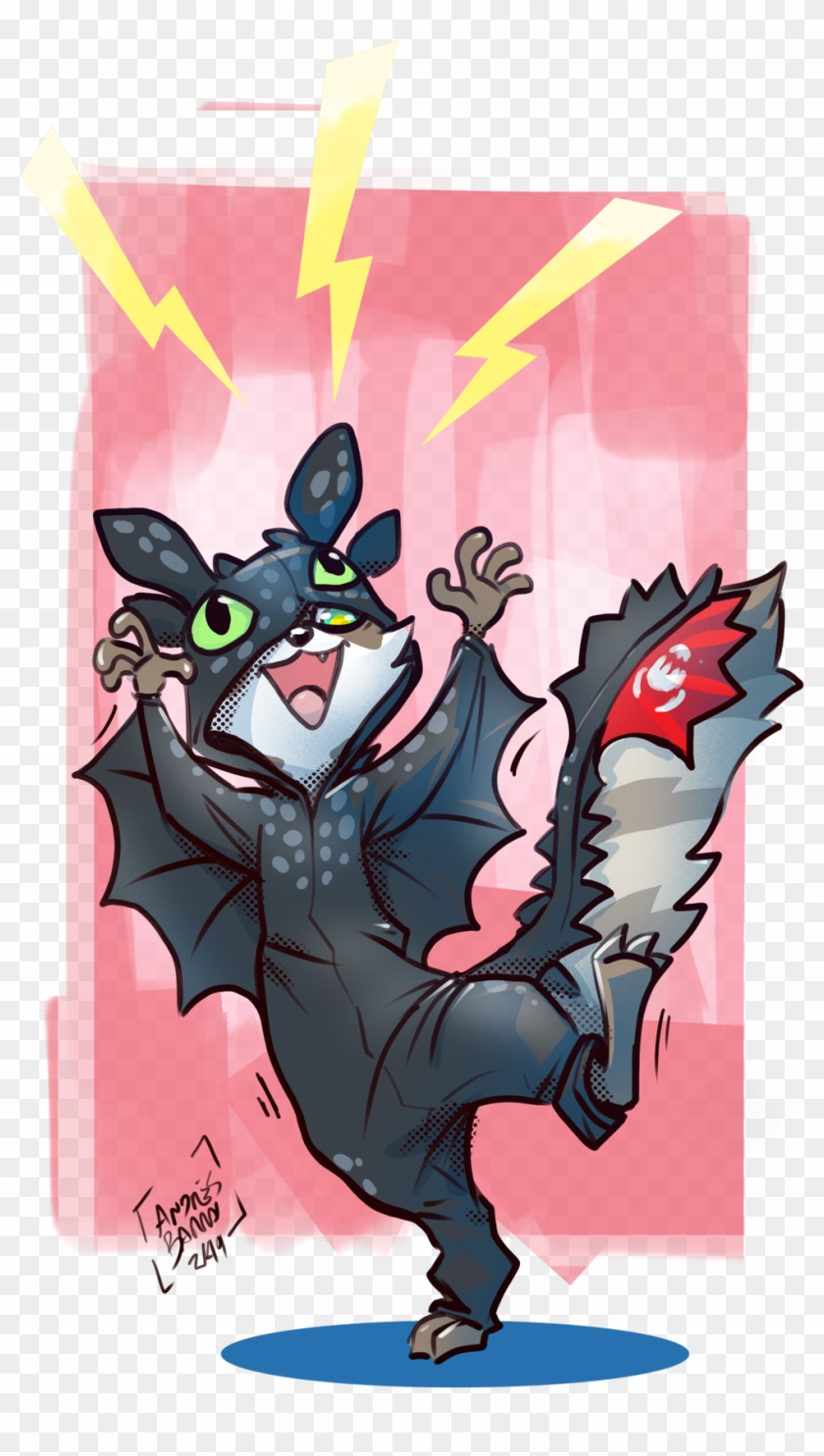 Safetoothless - Illustration Clipart