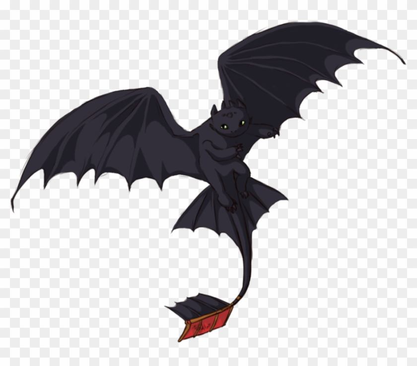 Fly Cycle Com Shelli - Toothless Flying No Background Clipart