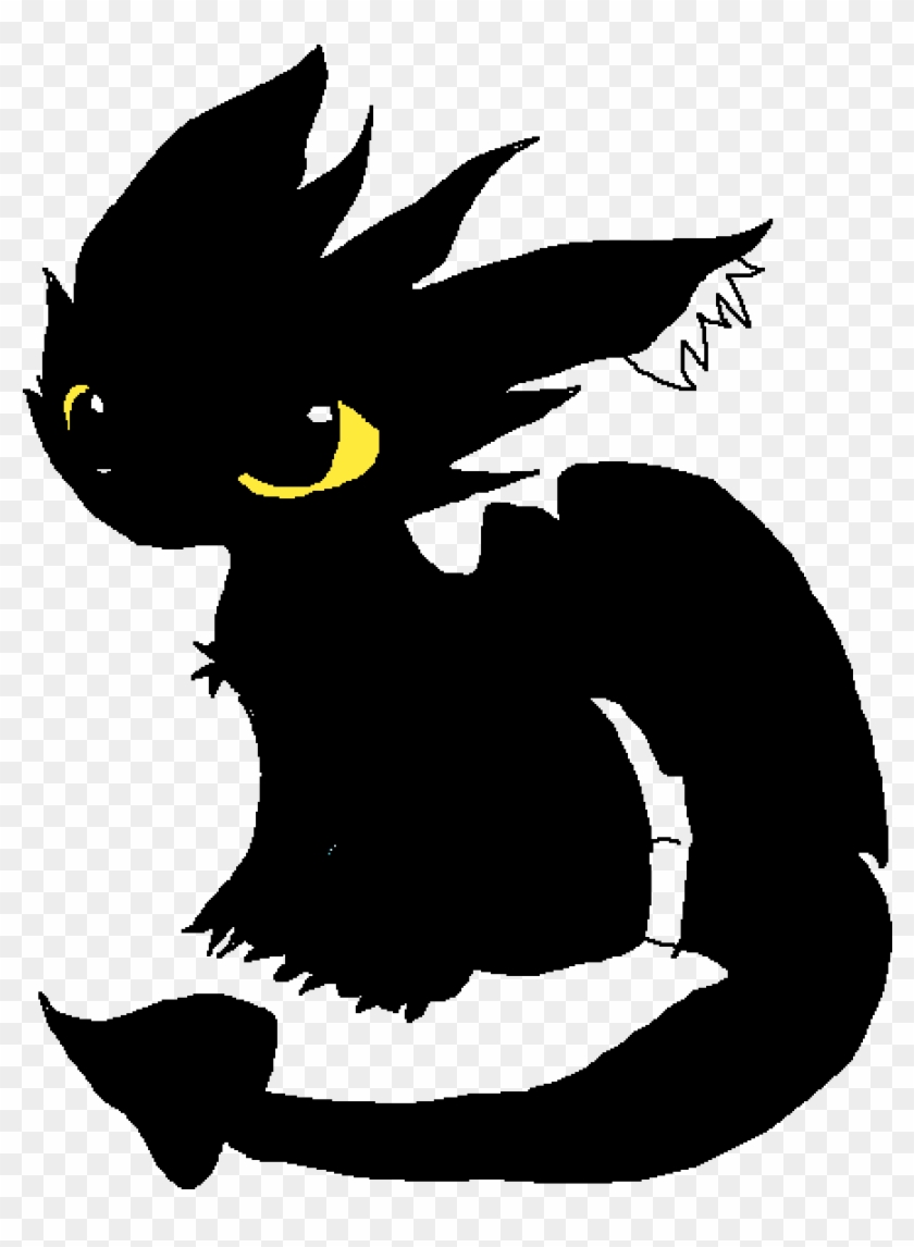 Toothless - Illustration Clipart #2567543