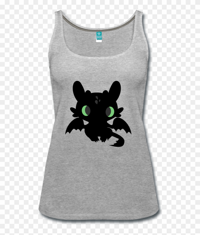 Toothless How To Train Your Dragon Night Fury Women's - Yogapanda Clipart #2567579