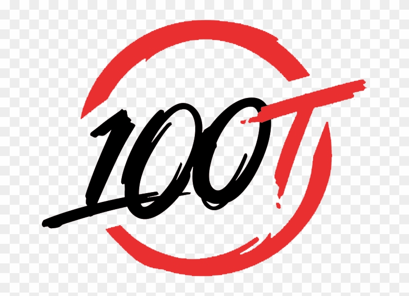 Logo 100 Thieves - 100 Thieves Logo Png Clipart #2567621