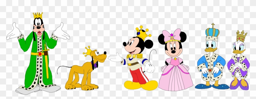 Mickey Mouse Club Png - Princess Minnie And Prince Mickey Clipart #2567664