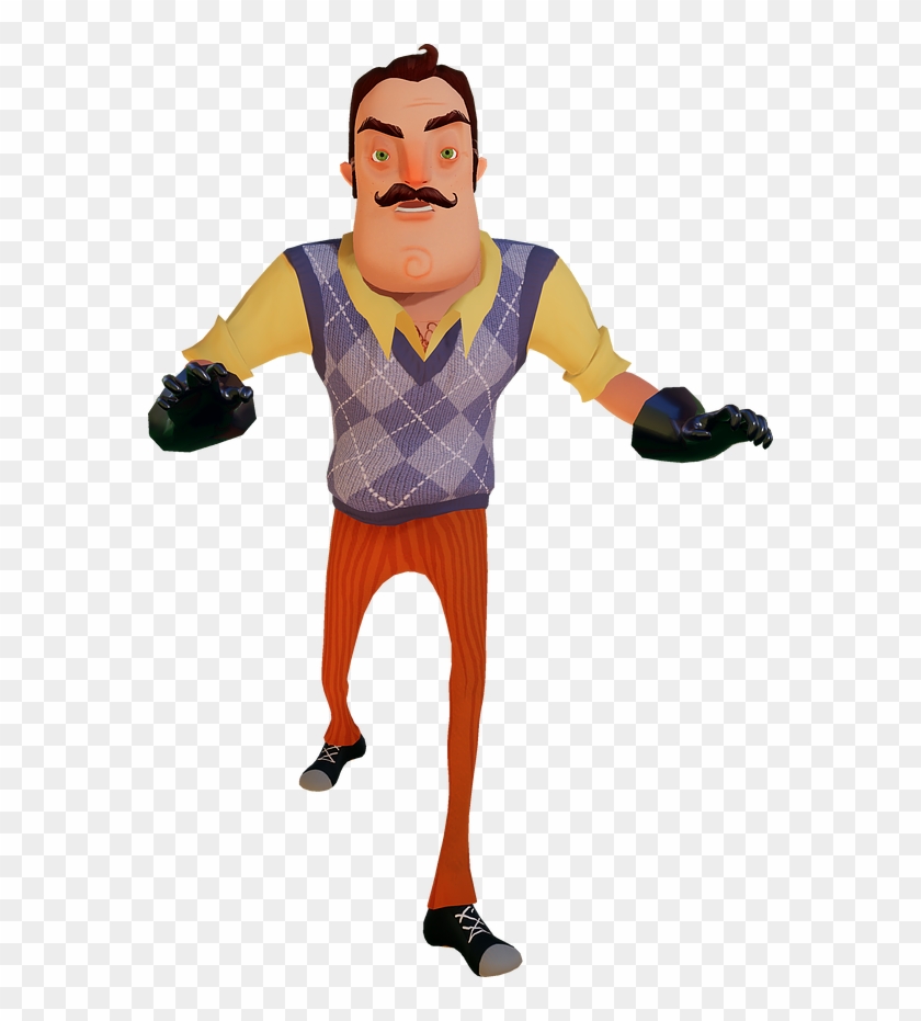 Hello Neighbor , Png Download - Cartoon Clipart #2567710