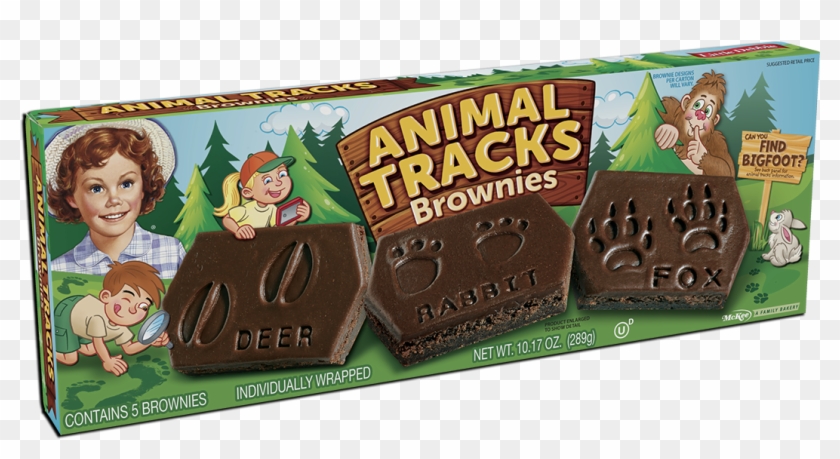 Image Stock Animal Tracks Brownies Little Debbie - Little Debbie Clipart #2567962