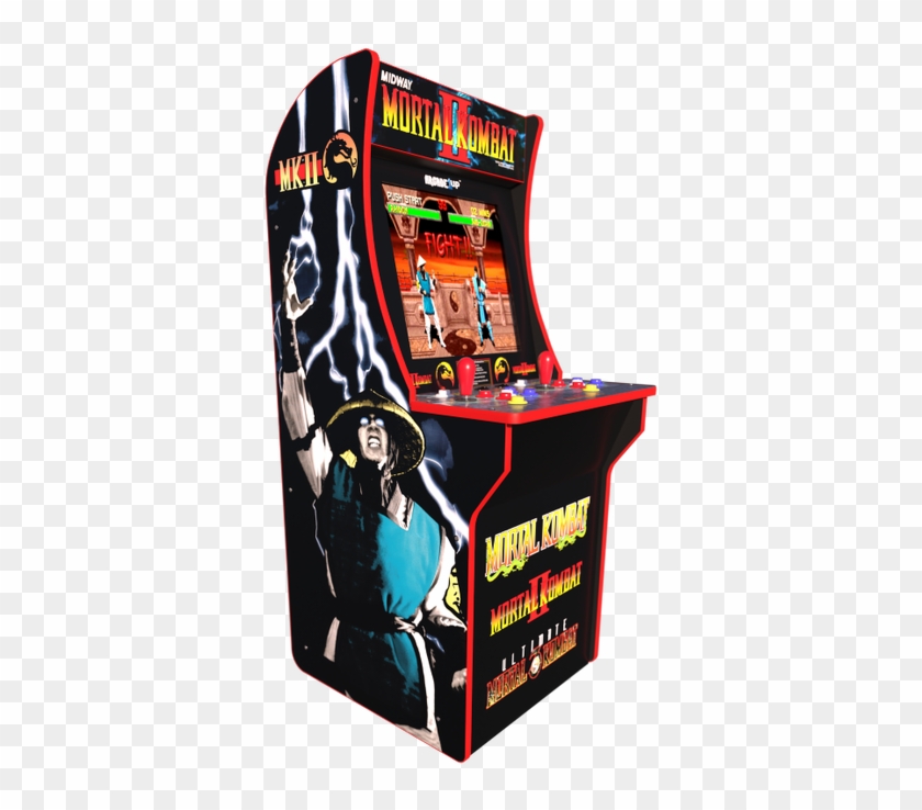 Mortal Kombat 2 Arcade Machine, Arcade1up, 4ft - Arcade1up Mortal Kombat Clipart #2567989