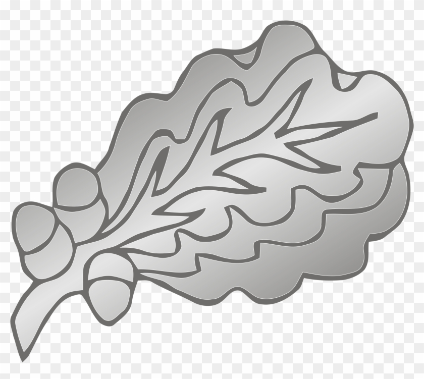 Oak Leaf Cluster , Png Download - Oak Leaves Military Clipart