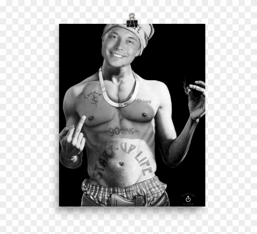 Elon Musk Startup Thug Life , Png Download - Ambitions Of A Rider Clipart #2568117