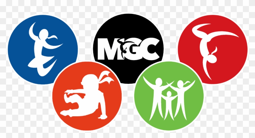 Jpg Library Library Gymnastics Olympics Free On Dumielauxepices - Kids Gymnastic Logo Clipart