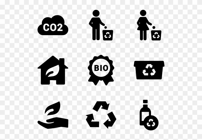 Recycle Icon - Danger Icons Clipart #2568656