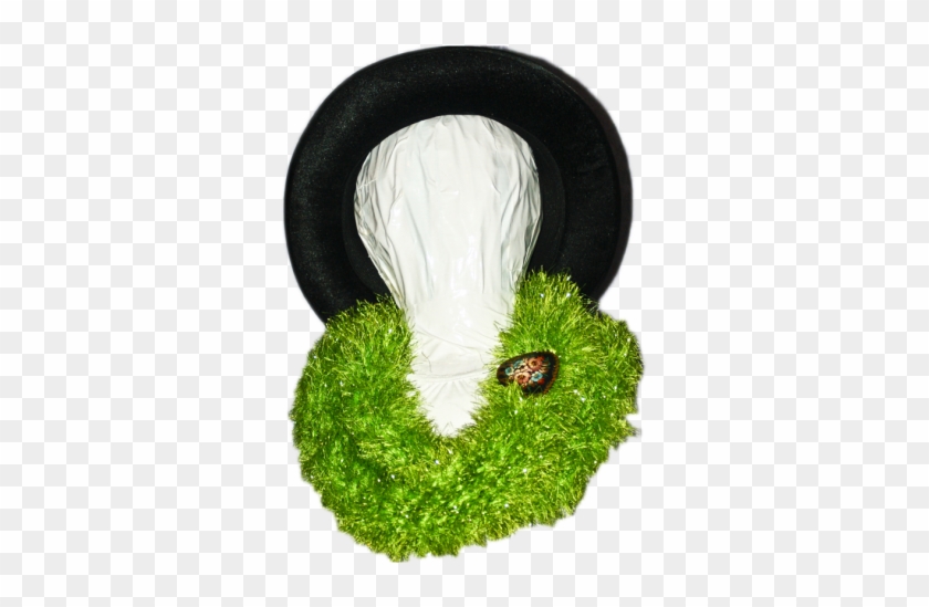 Green Tinsel Boa Scarf - Grass Clipart