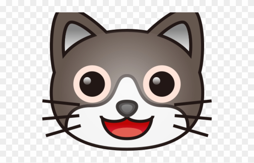 Emoji Clipart Cat - Heart Eye Cat - Png Download