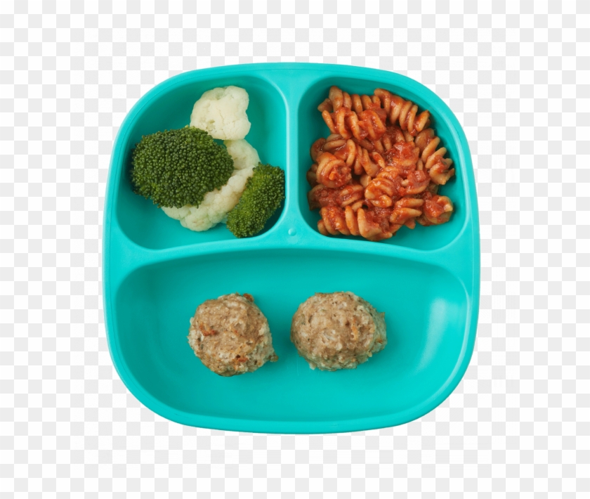 Chicken Meatballs With Pasta & Veggies - Broccoli Clipart #2568856