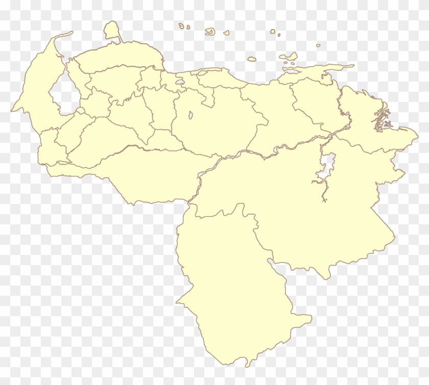 2160 X 1664 5 0 - Venezuela Map Black Clipart