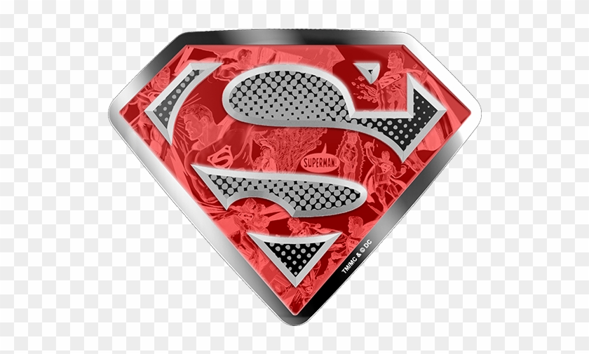 Dc Comics Originals - Superman 10 Oz Silver Clipart #2569421