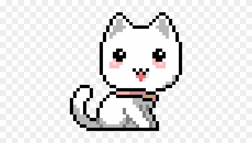 #cat #kawaii #pixel #pixelart - Pixel Art Kawaii Png Clipart #2569485