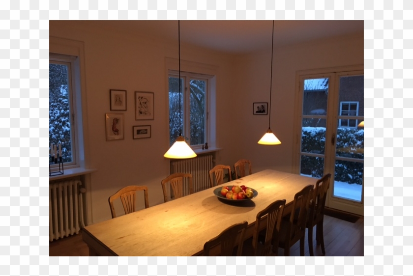 Big Old House, Big Garden In Copenhagen City - Kitchen & Dining Room Table Clipart