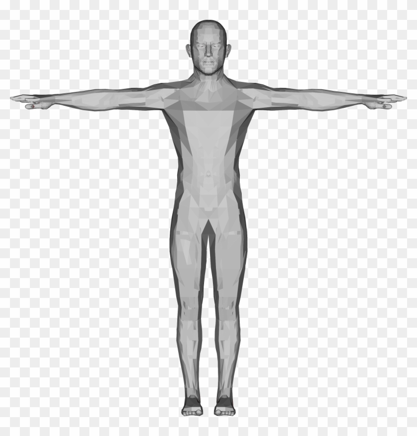 This Free Icons Png Design Of Detailed Low Poly Man - Free Low Poly Man Clipart