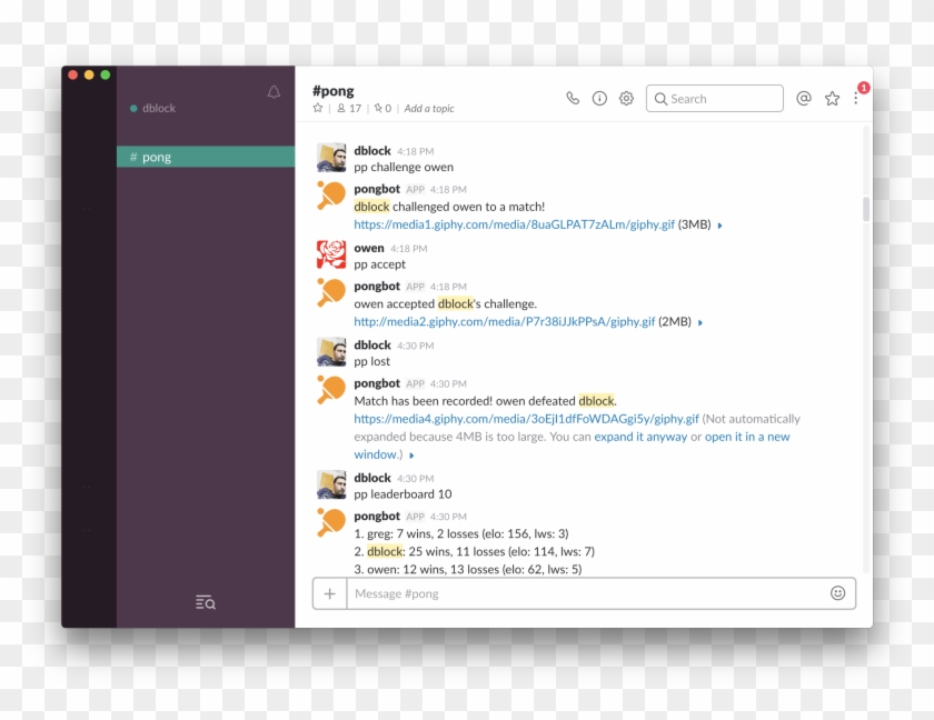 Ping Pong Bot, Chess Bot, Pool Bot And Tic Tac Toe - Snippet Slack Clipart #2570343