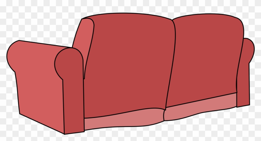 Chair Couch Sofa Clipart Transprent - Sofa Desde Atras Png Transparent Png #2570407