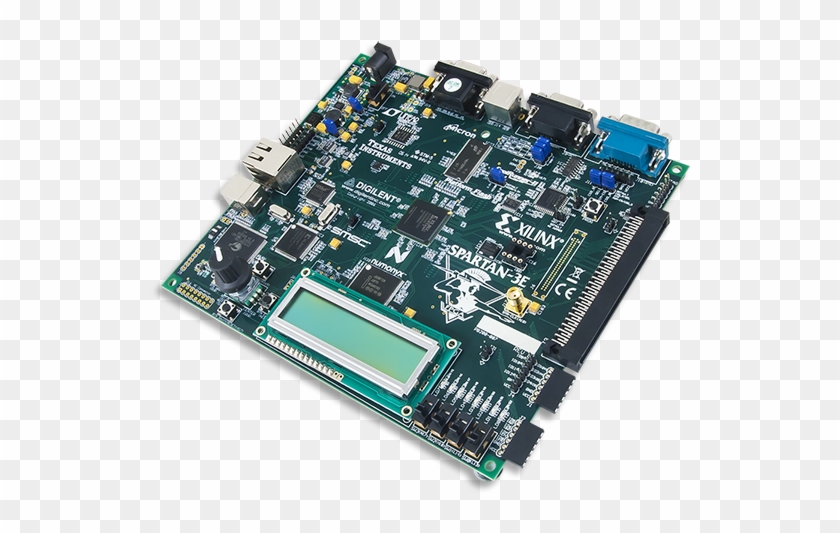Spartan-3e Starter Board Product Image - Xilinx Zynq Ultrascale+ Mpsoc Zcu106 Evaluation Kit Clipart #2570409