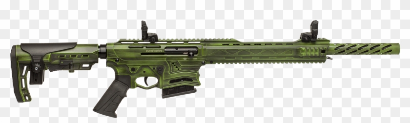 Auto5waltro Vr-20 Green Vertical Magazine Hunting Shotgun - Shotgun Clipart