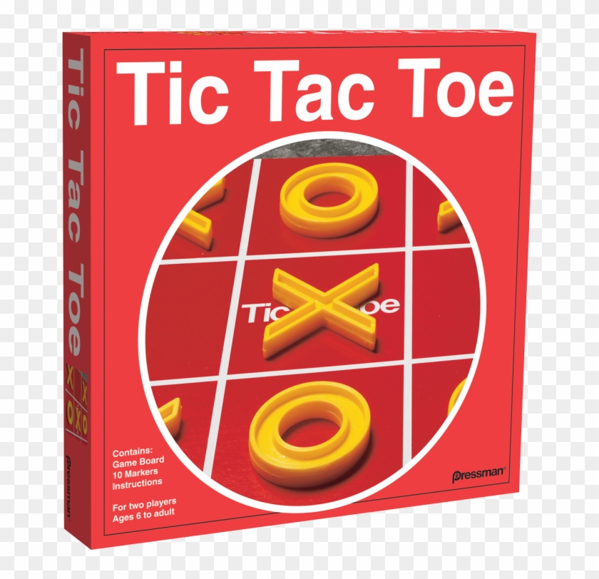 Pressman 1505 Tictactoe - Circle Clipart #2570489