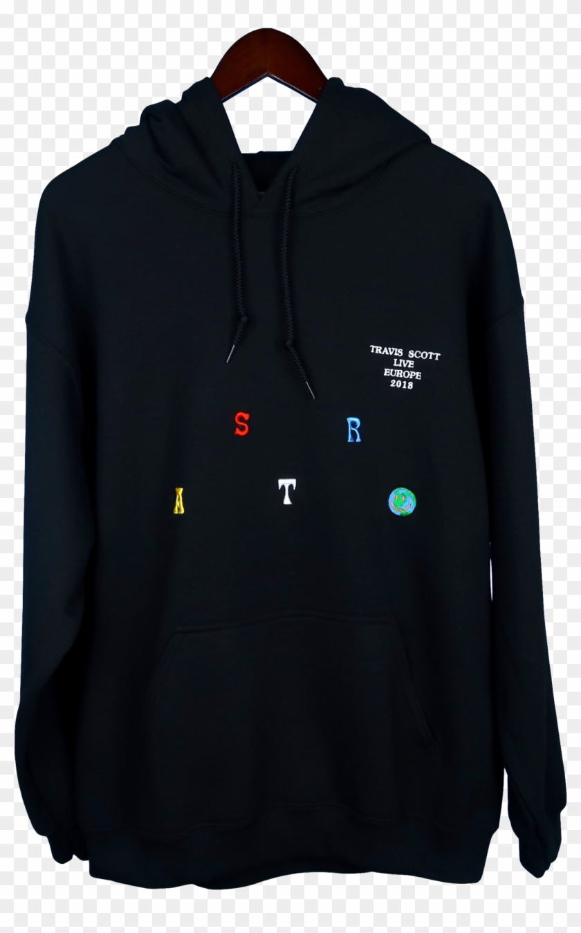 Travis Scott Astroworld Europe 18' Hoodie - Travis Scott Europe Astroworld Clipart #2570530