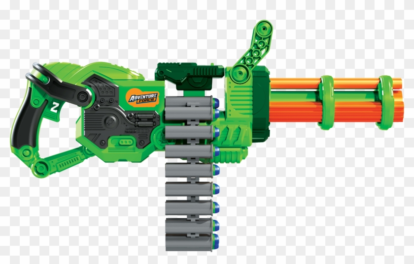 Adventure Force Scorpion Rotating Barrel Auto Gatling - Adventure Force Gatling Gun Clipart