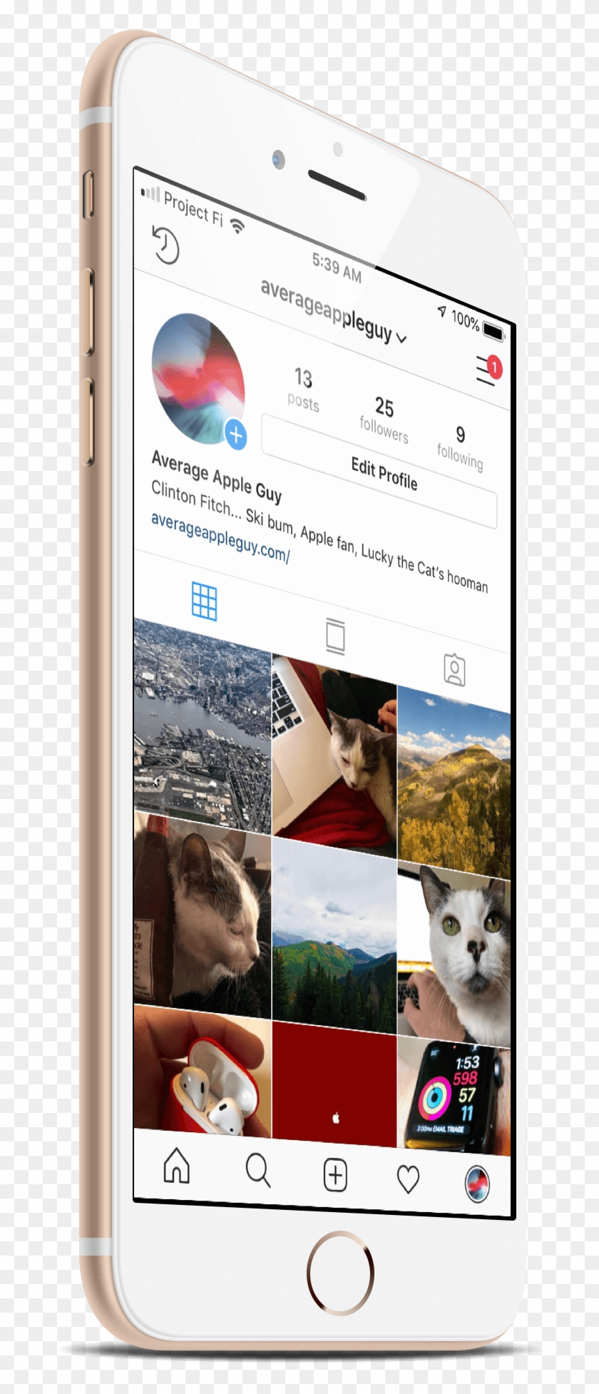 Instagram For Iphone - Iphone Clipart