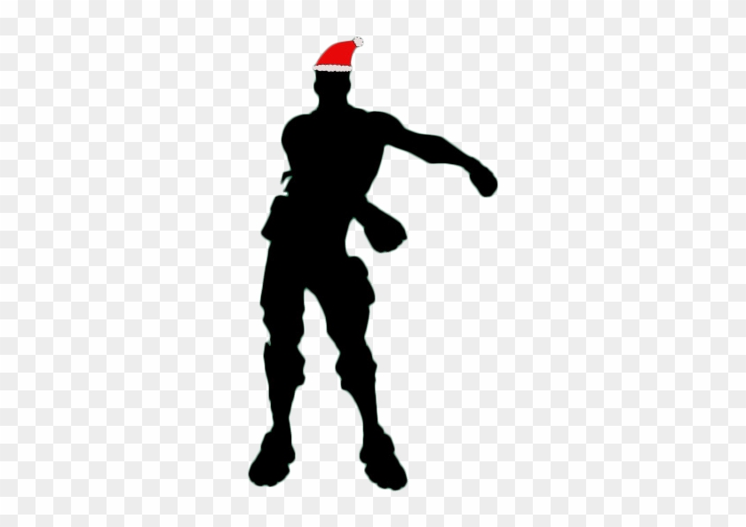 Floss Fortnite Christmas Siloet - Fortnite Floss Like A Boss Clipart #2571054
