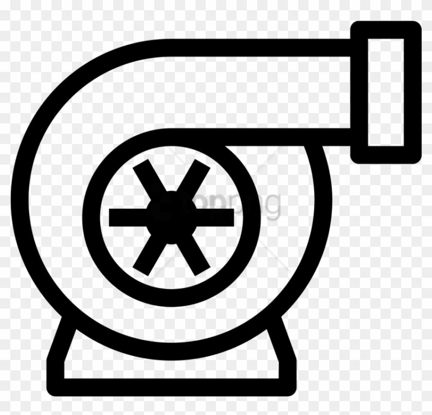 Free Png Transparent Turbocharger Vector Turbo Snail - Turbocharger Icon Clipart