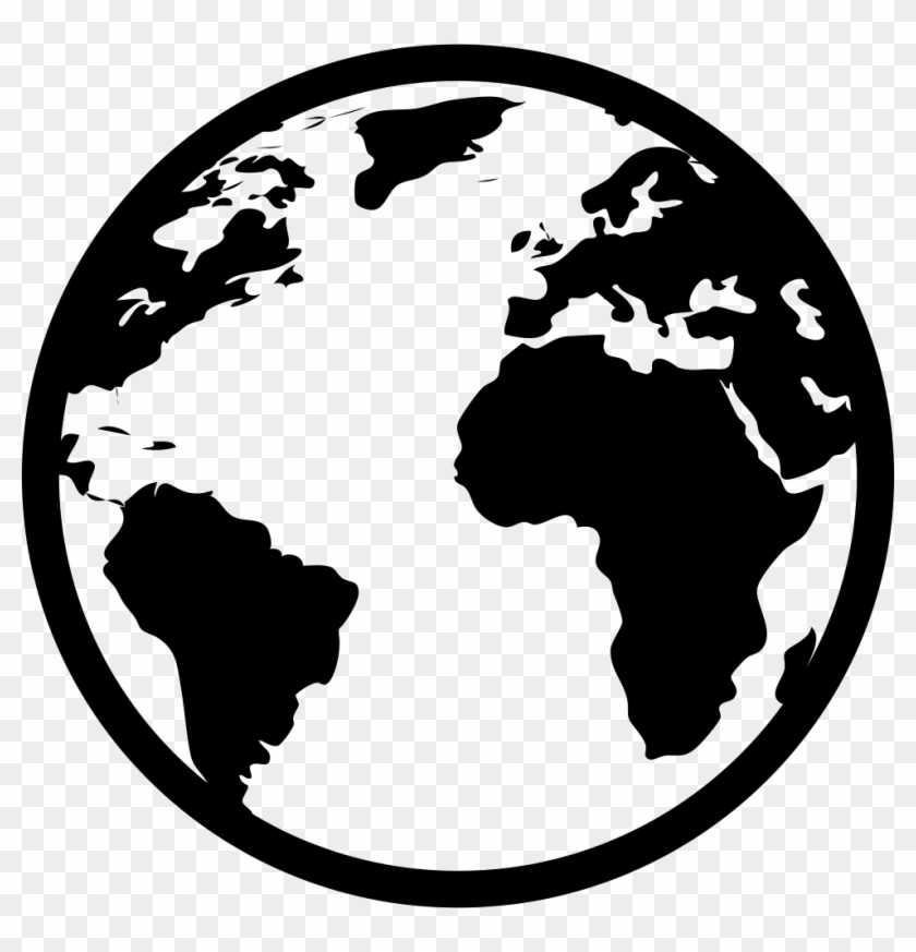 All Svg Icon Free - Simple World Map Large Clipart