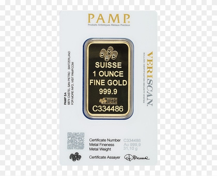 1 Oz Gold Bar Pamp Fortuna - Pamp 5 Tola Gold Bar Clipart