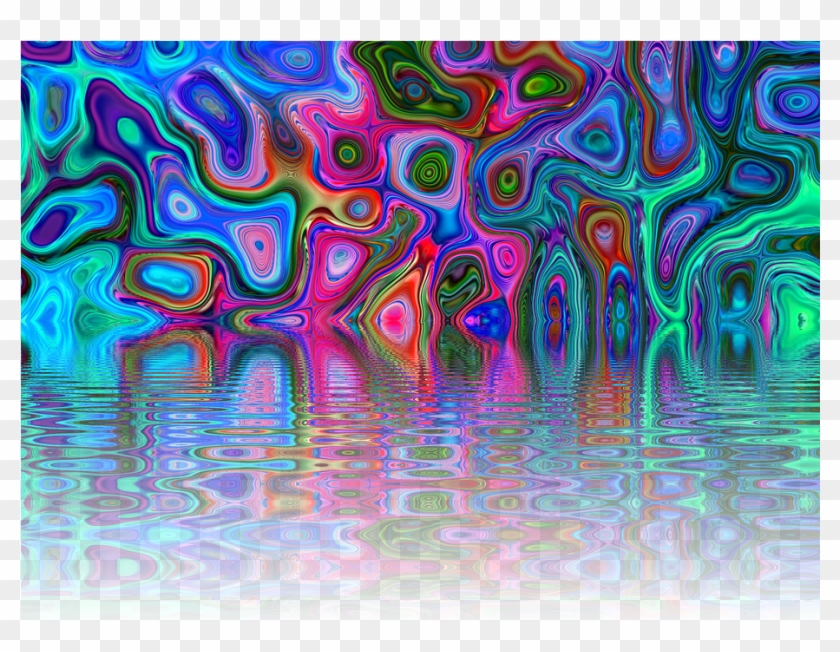 #ftestickers #colorful #water #background - Png Transparent Color Effect Png Clipart