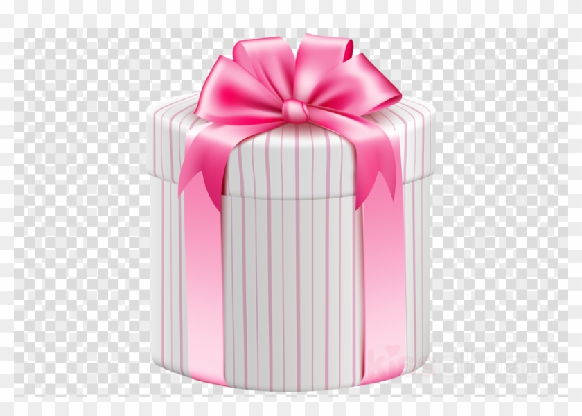 Pink Gift Box Png Clipart Christmas Graphics Gift Clip - Valentine Gift Box Png Transparent Png