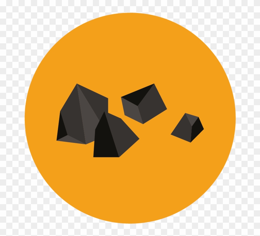 Coal, While Remaining A Cheap Fuel For Power Generation, - Circle Clipart