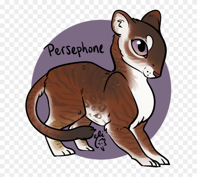 Chibi Of A Lioness - Cartoon Clipart