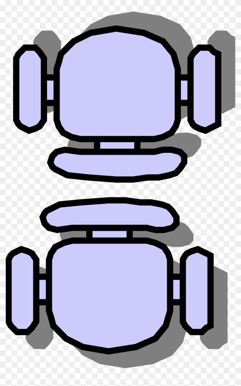 This Free Icons Png Design Of Classroom Seat Layouts - Office Chair Clip Art Top View Transparent Png