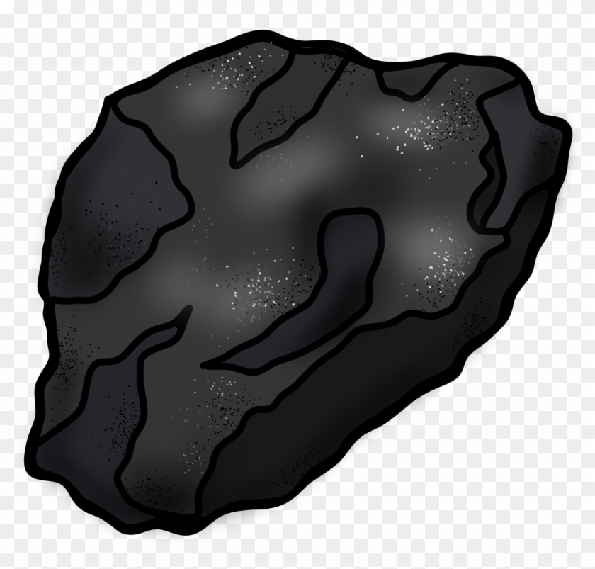A Lump Of Coal For Christmas - Piece Of Coal Drawing Clipart