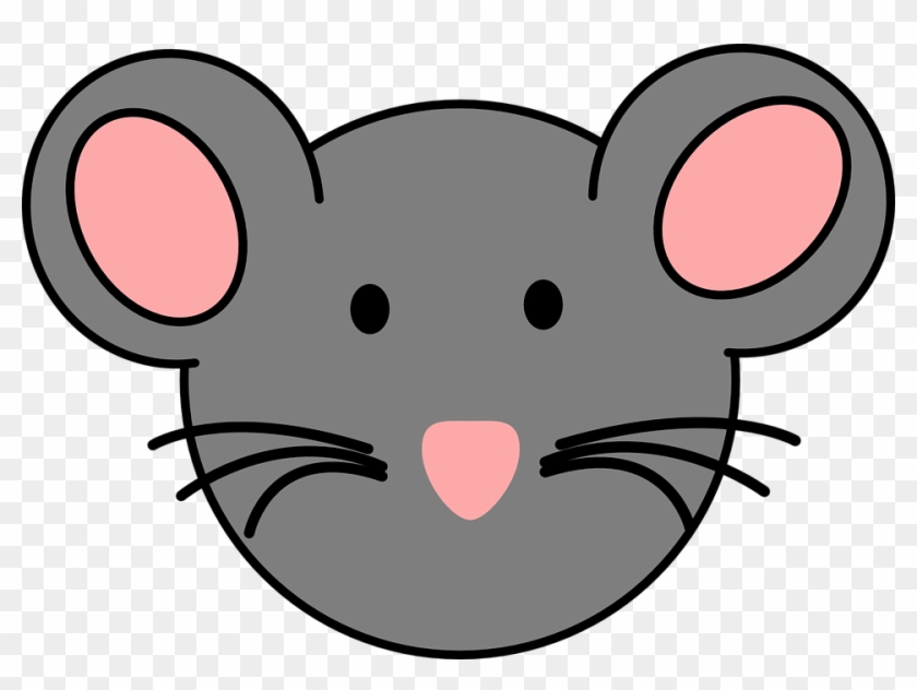 Face Animal Free - Clip Art Mouse Face - Png Download #2572802