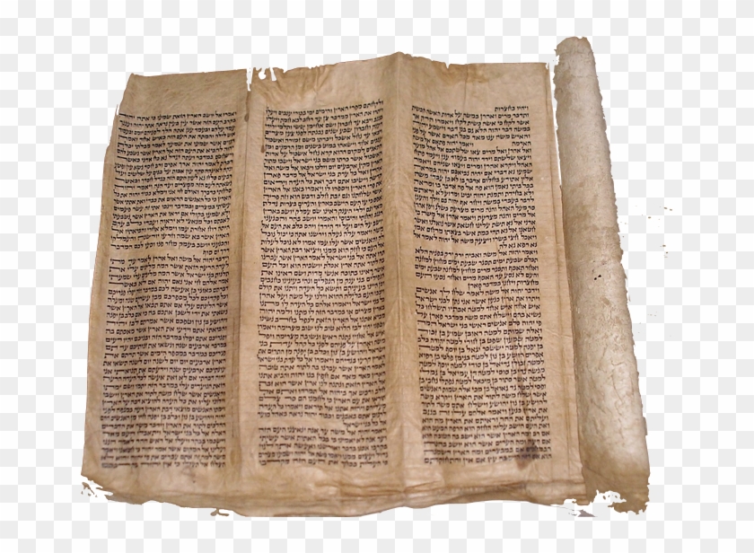 Hebrew Scrolls - Real Ancient Greek Scroll Clipart #2572874