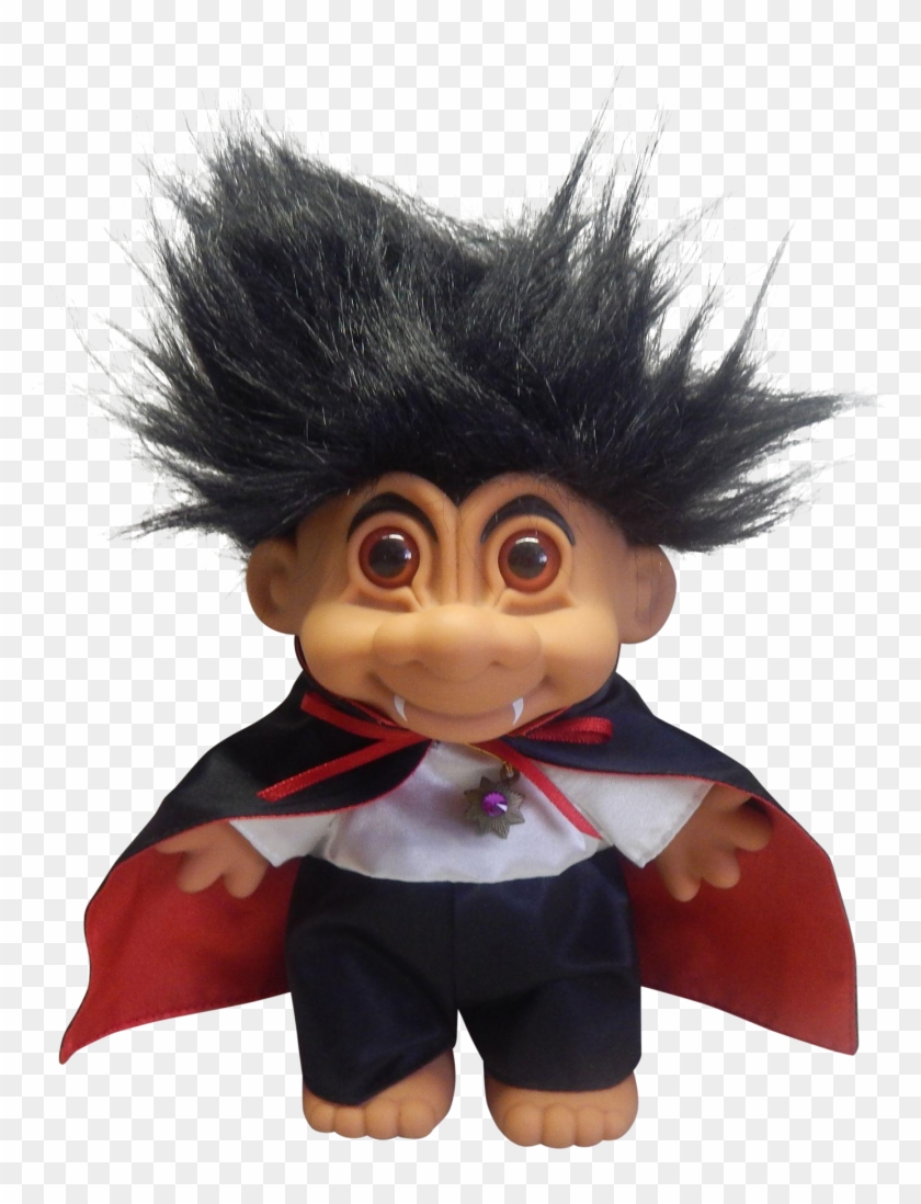 Russ Berrie Dracula Doll For Your Consideration - Troll Doll Transparent Clipart