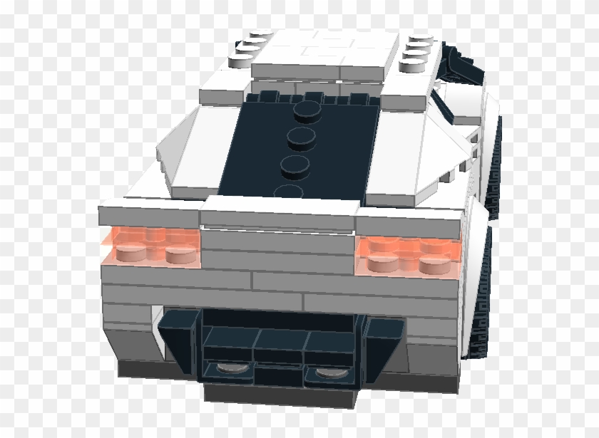 White Lambo 6 - Lego Clipart