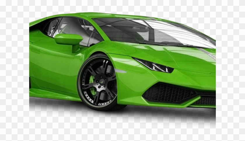 Lamborghini Clipart Green - Green Lamborghini Huracan Png Transparent Png #2573952