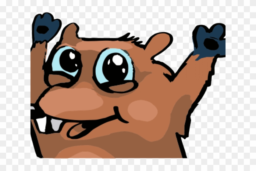 Beaver Clipart Emoji - Cartoon - Png Download