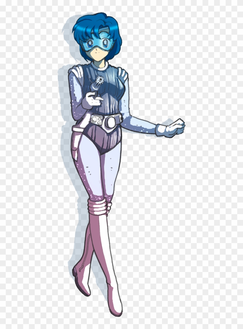 Sailor Mercury Style By - Cartoon Clipart