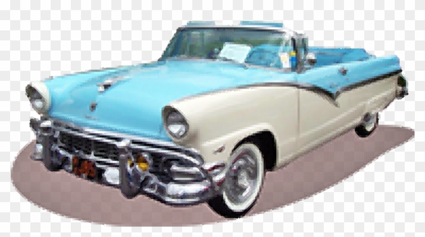 Classic Car Chevrolet Camaro Ford Mustang - 1956 Ford Fairlane Clipart #2575239