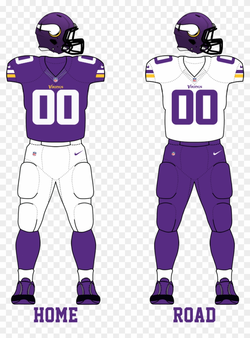 Minnesota Vikings 2014 Uniforms - Minnesota Vikings 2000 Uniforms Clipart #2575542
